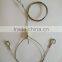 Suspension cable for plane lighting