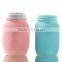 Country Style Embossing Colored Glass Vases