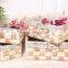 7 hand woven - pastoral style - straw - Storage Basket - Storage Basket - water basket - sundry basket - woven baskets