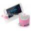 Hot sell portable wireless speaker bluetooth speaker with LED lighting and phone stand