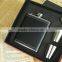 Gift Boxes Wholesale Hip Flask Leather Hip Flask And Bottle