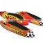 heavy duty snow sled / water tube / towable water ski with fabric cover