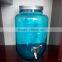 High quality huge glass jar with tap