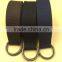 38mm Double D-Ring Buckle Webbing Fabric/Canvas Belt for Men