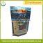 Designer classical pet dog food bag with resealable zipper