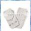 100% wool grey half finger high quality knitted gloves for women