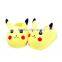wholesale Pokemon slippers Pokemon go plush slipper good quality pokemon pikachu Plush Indoor Bedroom Winter Warm Slippers