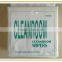 industrial dustless 100% polyester cleanroom wipe 1009