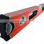 Heavy-duty magnetic V-grooved surface pipe measuring instrument spirit level aluminium level