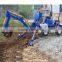LW-22D 22HP Diesel Engine Small Towable Backhoe Excavator for Sale