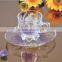 drinkware glass tea cup and saucer set with colored