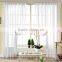 Fashion Design 100%Polyester Woven Window Decoration Organza Curtain
