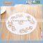 plastic cake decorating stencil
