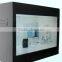 2015 hot seller 32" to 84" transparent old flexible transparent lcd showcase