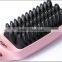 2016 Hot 2 in 1 anion straight comb ceramic hair straightener fast straight hair no to hurt