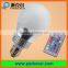 2 years warranty AC 110V 220V 5W E27 base RGB LED bulb