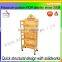 solid wood material bakery rack, bread/ Snacks / candy display Stand