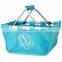 Wholesale Boutique Easter Basket Monogrammable Market shopping basket