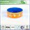 Round shape decal finish ceramic pet bowl