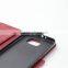 Detachable cell phone case Oix wax slim stitching leather wallet flip case cover with card slots for Samsung galaxy S6