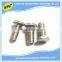 China hardware manufacturer high quality nonstandars stainless steel flat head screw