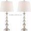 CE SAA CCC CUL high quality crystal table lamp with pagoda shade for living room