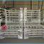 Practical and space-saving flat steel rack pallet storaging use warehouse rack pallet available in various sizes