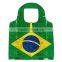 Recycled Foldable Shopping Bag With Fashion Pattern, Flag Foldable Shopping Bag