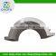 Groove half-circle aluminium cast heater duopu