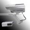 Security Solar CCTV False Outdoor CCD Camera Red LED Light Bullet proof Dummy Camera