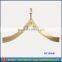TPU gold metal plating decoration shoe strap HT2020B