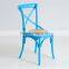 X cross back dining chair with high quality