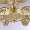 imported luster cloth cover iron chandelier for American market