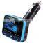 Bluetooth Wireless Radio Adapter Stereo Music Car Kit with USB Charger,Hands-free Calling for Smartphones,Tablets