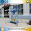 Vertical aluminum motorbike stand lift