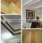white gesso primed plywood moulding