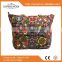 The newest design cotton colorful quilted fabric portable handbags for men