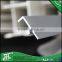 glass insert profile construction material aluminum frame