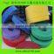 Custom logo double sided cable sleeve hook loop