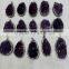 Wholesale price natural amethyst cluster pendant for sale
