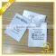 printed satin labels, custom tags for clothing