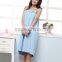 blue lady sexy bath bench towel with elastic