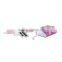 Heart shape tin pencil sharpener with two holes