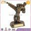 Factory Custom made best home decoration gift polyresin resin taekwondo trophy