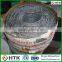 Competitive price double-twist barbed wire screwed roll fence