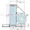 ST-LTM-02 Loom Take-up Batcher Winder Machine With Roller Accumulator