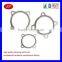 OEM stainless steel spiral wound gasket,4 bolts gasket for automotive series