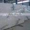 blue sky white marble top garden table