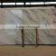blue sky white marble top garden table