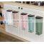 kitchen wall mounted plastic storage box, home garbage bag storage